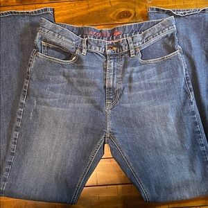 Mens Lacoste Luxury Relaxed Roomy Fit Premium Denim Jeans 33 x 32. Like New Sale